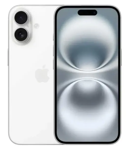 Apple iPhone 16 Plus showcasing dual cameras and sleek design