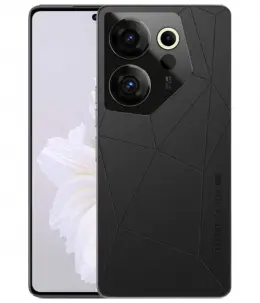 Tecno Camon 20 smartphone with a sleek black design and dual camera setup