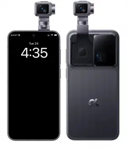 Honor robot phone with a retractable camera and sleek design