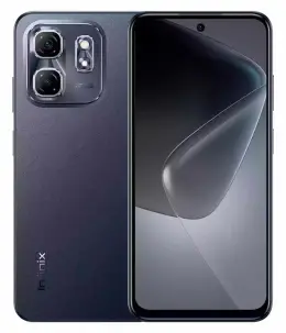Infinix Hot 50i smartphone showcasing dual rear cameras and sleek design