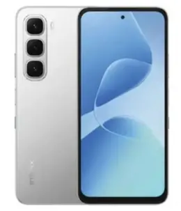 Infinix Hot 60i smartphone showcasing its sleek design and triple camera setup.