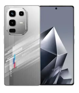 Infinix Note 50 smartphone showcasing sleek design and camera features