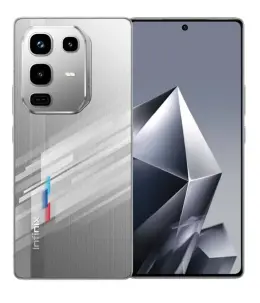 Infinix Note 50 smartphone showcasing sleek design and camera features