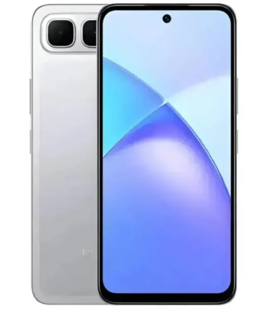 Infinix Smart 10 Plus smartphone showcasing front and back design