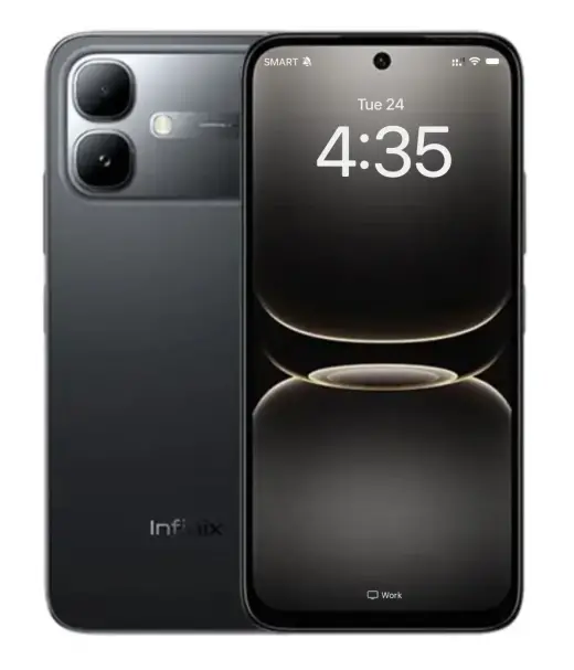 Infinix Smart 20 smartphone with dual cameras and sleek design