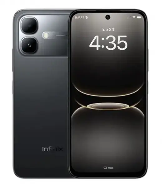 Infinix Smart 20 smartphone with dual cameras and sleek design