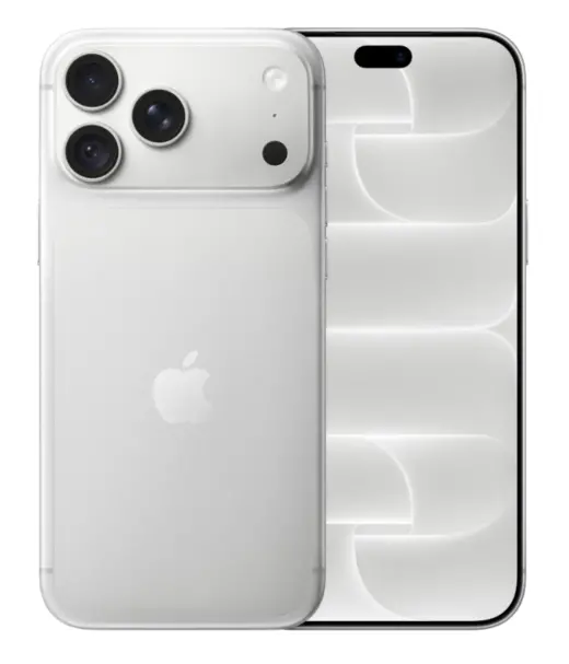 iPhone 18 Pro Max in silver color showcasing dual cameras and sleek design
