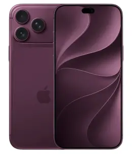 iPhone 18 Pro in purple color showcasing front and back design