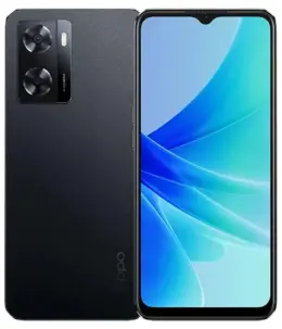 Oppo A57 smartphone showcasing dual cameras and vibrant display