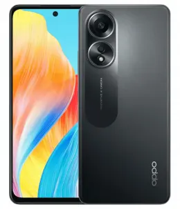 Oppo A58 smartphone showcasing its design and dual camera features