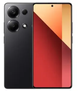 Redmi Note 13 Pro smartphone showcasing a sleek design and vibrant display