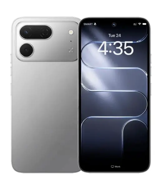 Tecno Spark 50 Pro smartphone showcasing front and back design.