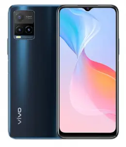 Vivo Y21 smartphone with dual camera and vibrant display