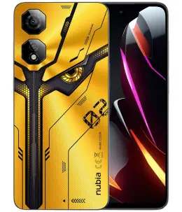 ZTE Nubia Neo 2 smartphone with a striking yellow design and dual cameras.