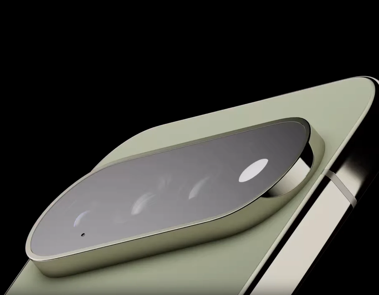 Close-up of Pixel 11 Pro XL smartphone camera module with sleek design.