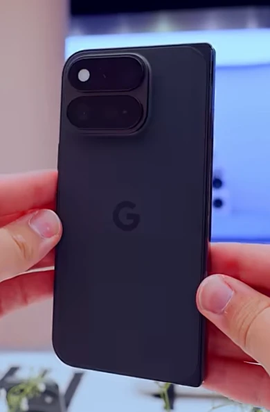 Google Pixel 11 Pro Fold smartphone back view with camera module